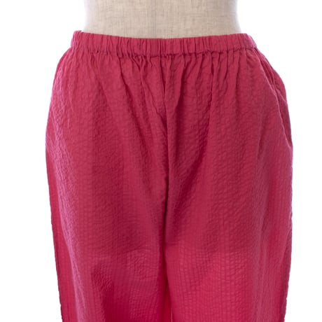 【SALE】シャーリングパジャマ【80ローンサッカー・パッチワーク】33071P-25S