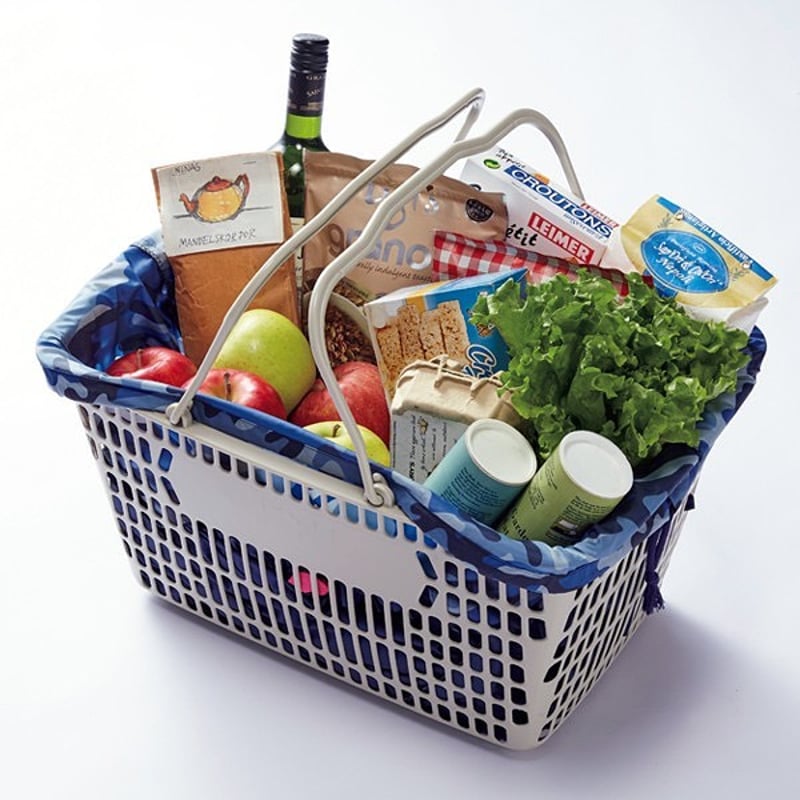 ビターメアリー】レジかご巾着バッグ【大容量】18055 | TUNIC