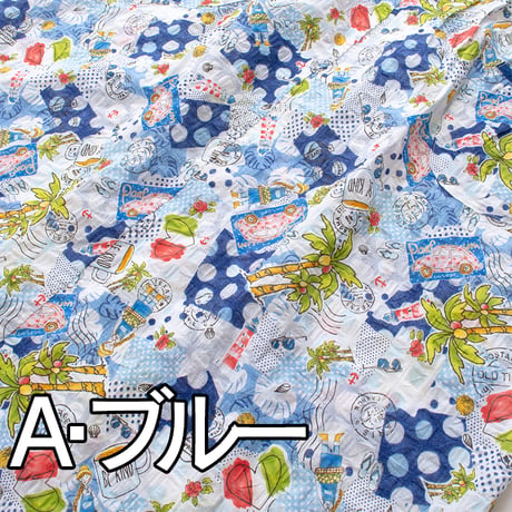 【SALE】【’26春夏新作】5分袖半開ワンピース【80ローンサッカー・水玉パーム】56025N-26S