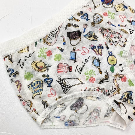 【SALE】のびふわパンツ【メロンジャガード・リボン女子】1438-24S