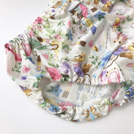 【SALE】オヤスミパンツ【100双天竺・グリーントリップ】1098-23S