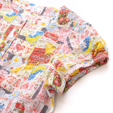 【SALE】【’26春夏新作】フレンチ切り替えワンピース【80ローンサッカー・レモネードGirl】56024N-26S