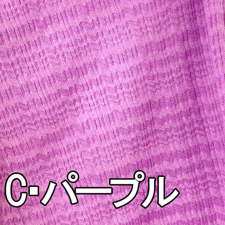 ハイネックノースリーブ【強撚なみ柄】7458