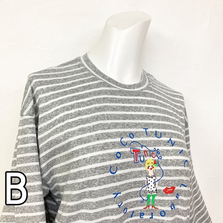 【SALE】【`26春夏新作】ワンピース【60カタブクロ・ボーダー】53533N-26S