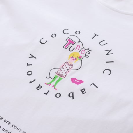 【`26春夏新作】7分袖Tシャツ【ワンポイントCoCoちゃん】6344-26S