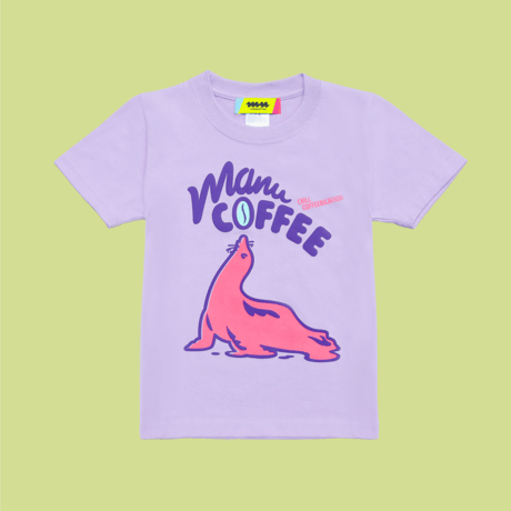 Coffee Circus Sea Lion Kids T-shirt