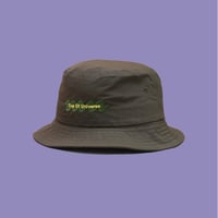 "CUP OF UNIVERSE (manu logo) " Nylon Bucket Hat