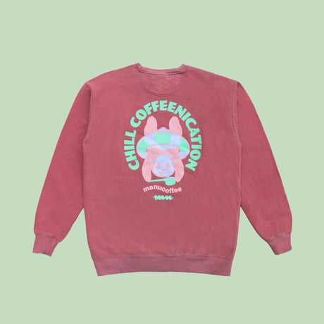 "FLOAT MELLOW PAN-CHAN" Crew Neck (2 color)