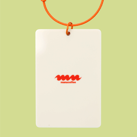 "SPACE MANU GO" Acrylic Key Holder