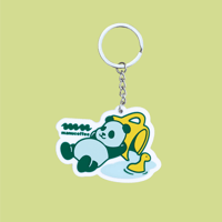 "MELLOW PAN-CHAN" Rubber Key Holder
