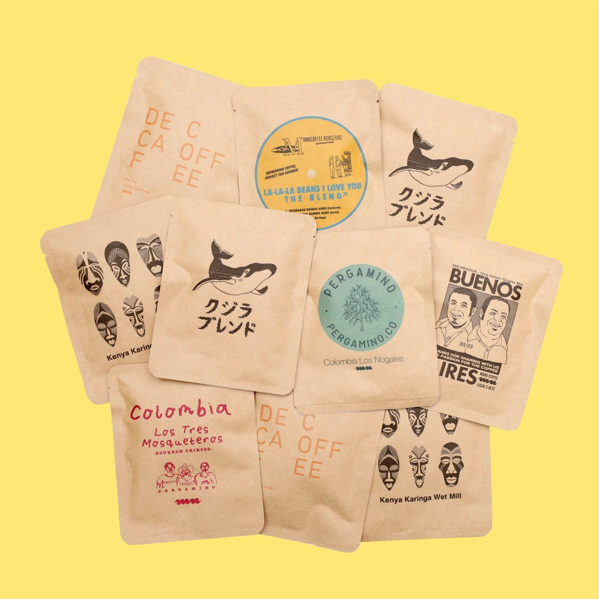 バラエティ】DRIPBAG×10 | manucoffee ONLINE STORE