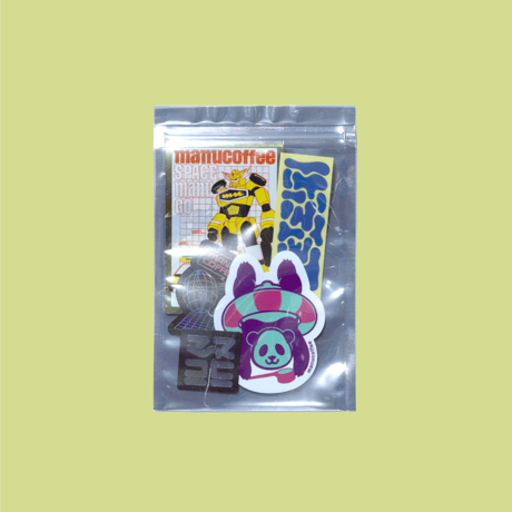 "CHILL COFFEENICATION" Sticker Set (ver.2)