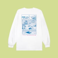 ESDRO "Soft Car" Long Sleeve T-shirt with ミニ漫画
