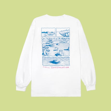 ESDRO "Soft Car" Long Sleeve T-shirt with ミニ漫画