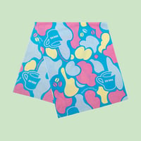 "coffee drop camo" Tenugui / 手ぬぐい (soda color)