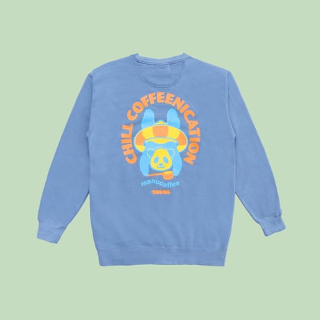 "FLOAT MELLOW PAN-CHAN" Crew Neck (2 color)