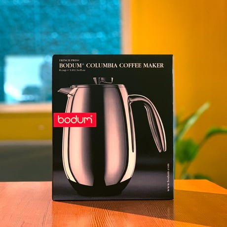 フレンチプレスコーヒーメーカー (Columbia - 8cup / 34 oz / 1L) [bodum]