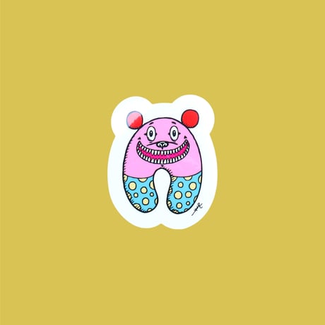 M/A/N/U Alphabet Sticker (artwork by Yoshi47)