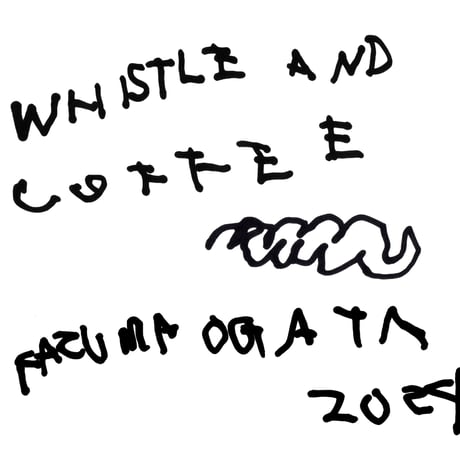 Kazuma Ogata "WHISTLE AND COFFEE" Pullover Hoodie