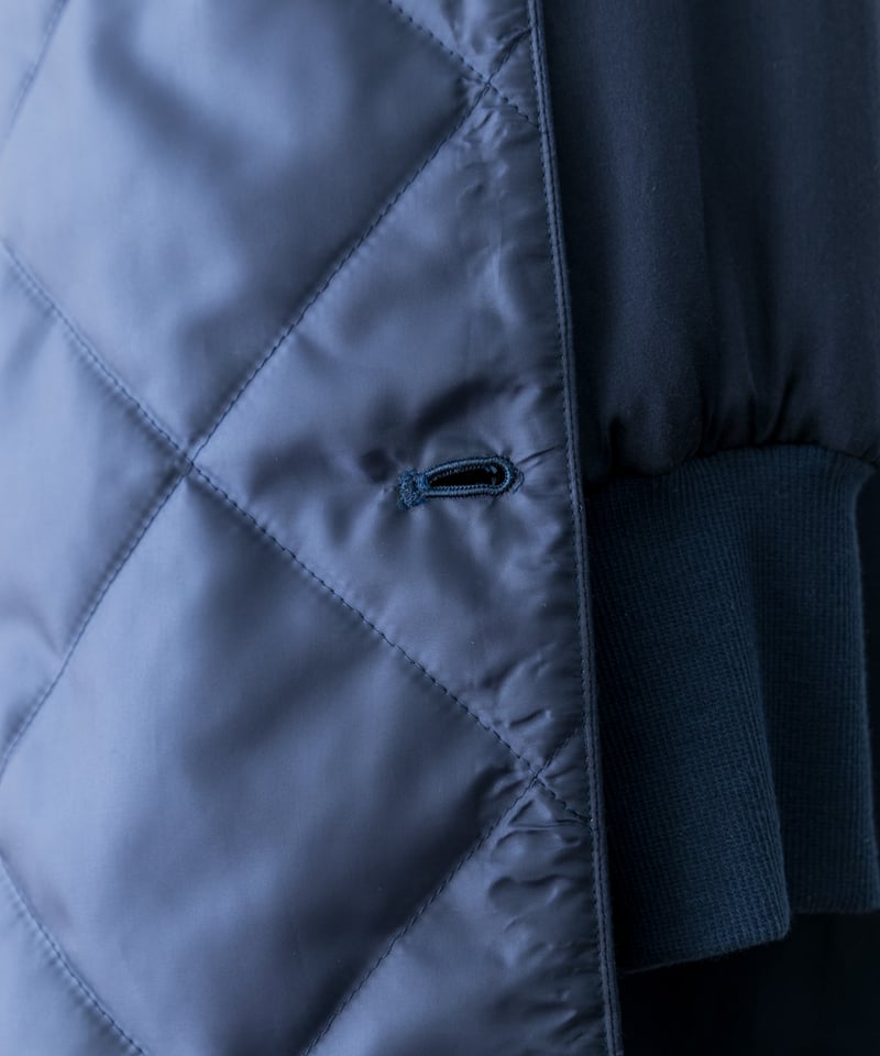 fruits of life>キルティングコート / 紺色(ネイビー) | fruits o