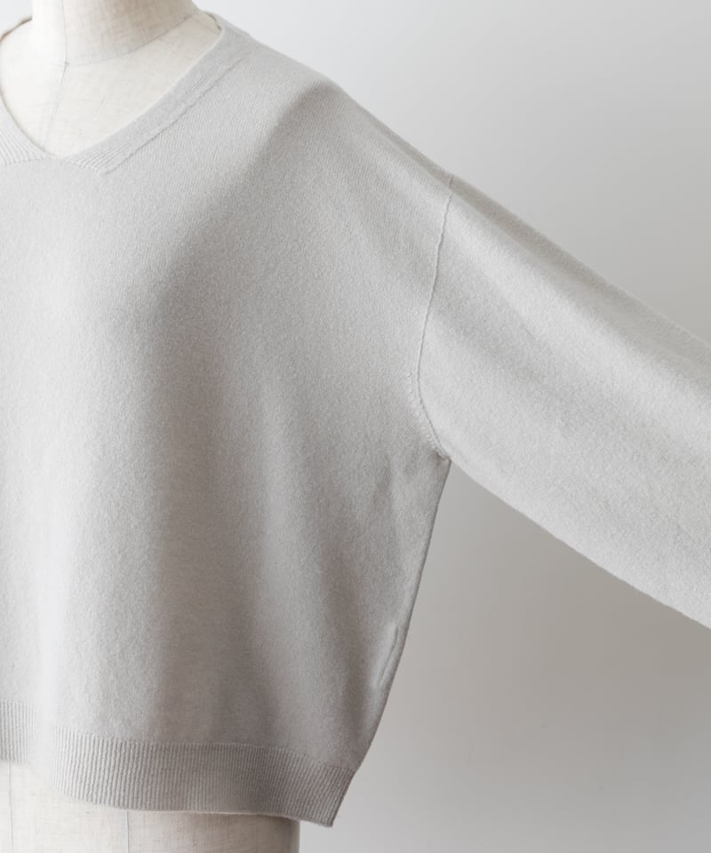 アパルトモン購入 ツインズフローレンス 18SS バックVネックニット ベージュ アパルトモン購入 ツインズフローレンス 18SS バックVネックニット