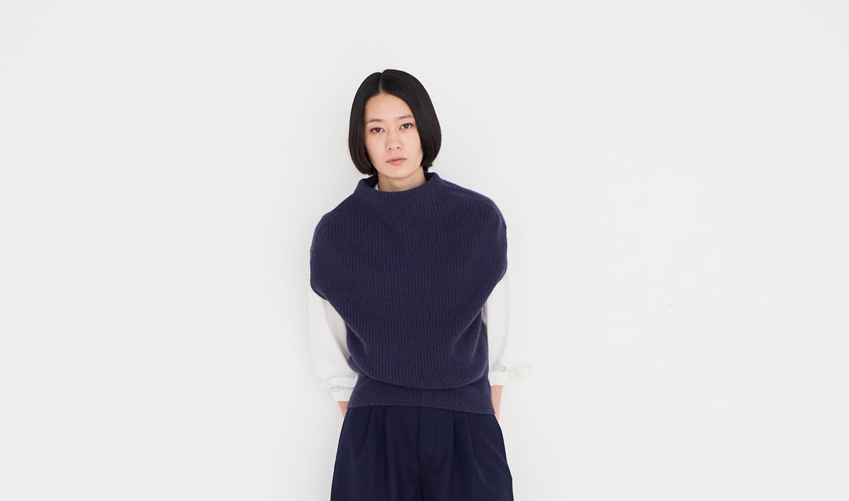 fruits of life ホールガーメントリブベスト 木蘭色(ボルドー) fruits of life ホールガーメントリブベスト 木蘭色(ボルドー