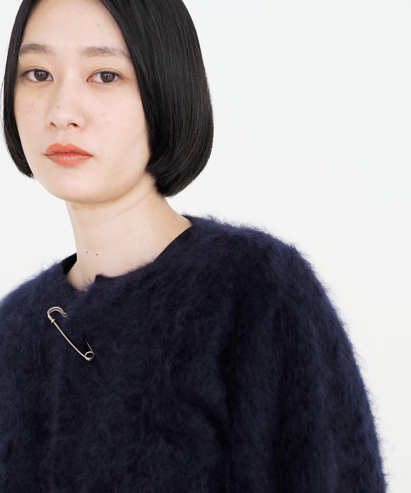 美品　ANAYI カシミヤ 100% カーディガン　ネイビー　紺 美品 ANAYI カシミヤ 100% カーディガン ネイビー 紺 - メルカリ