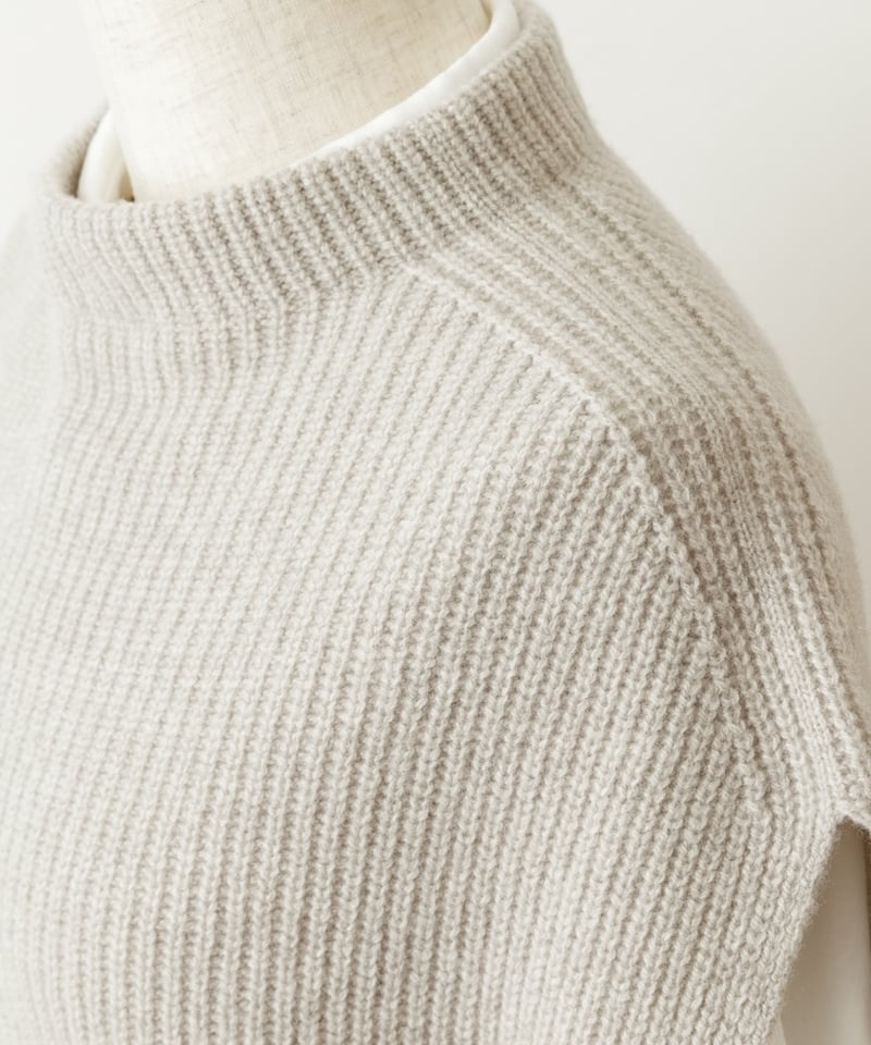 fruits of life>ホールガーメントリブベスト / 白茶色(ベージュ) | fru