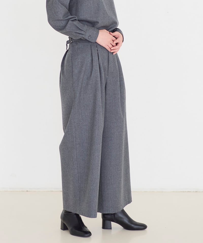 BANDL パンツ チャコールグレー Bizフルレングスパンツ （チャコールグレー） -WWSワークウェアスーツ