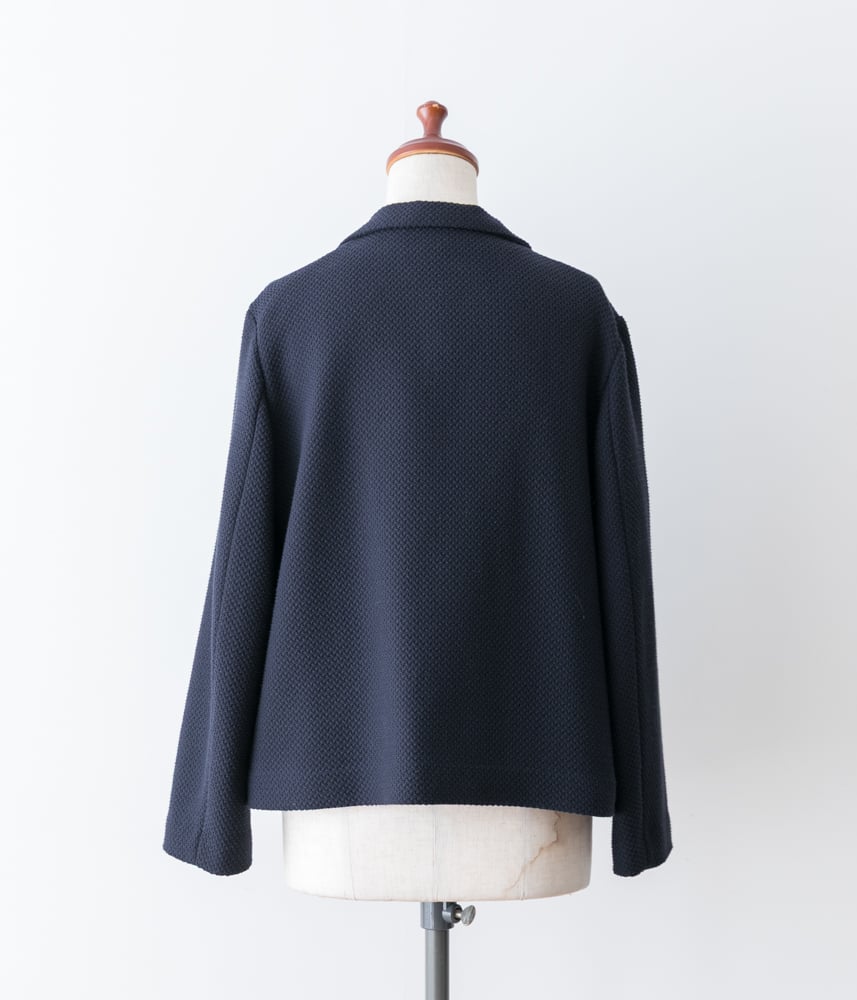 今期新品　fruits of life ナローカラージャケット fruits of life>ナローカラージャケット / 印度藍色(ネイビー) | frui