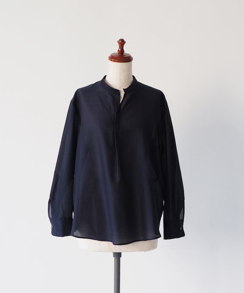 セオリー　スキッパー　シャツ　ネイビー　新品未使用 fruits of life>C/Sスキッパーシャツ / 紺色(ネイビー) | fruits
