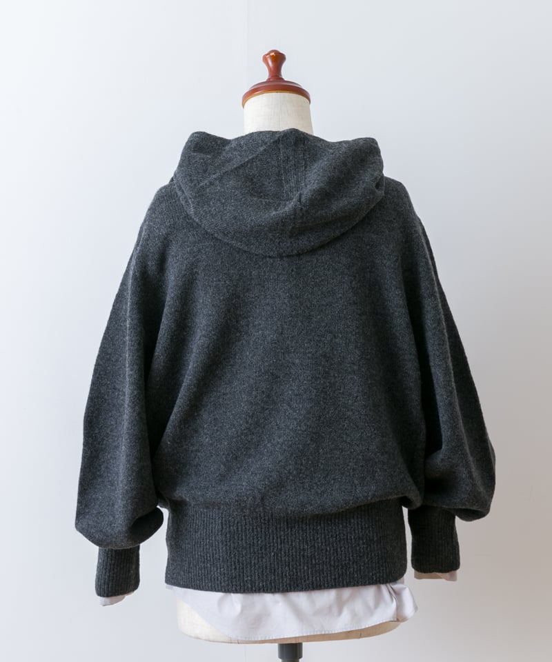 fruits of life　ホールガーメントフーディー　 白茶色(ベージュ) fruits of life>ホールガーメントカーディガン / 白茶色(ベージュ) | fr