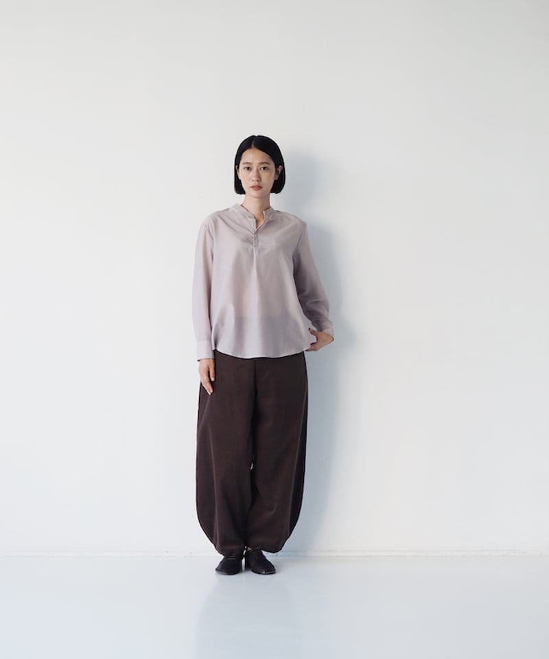fruits of life シアー ブラウス fruits of life コットンシルクブラウス | Less Higashikawa