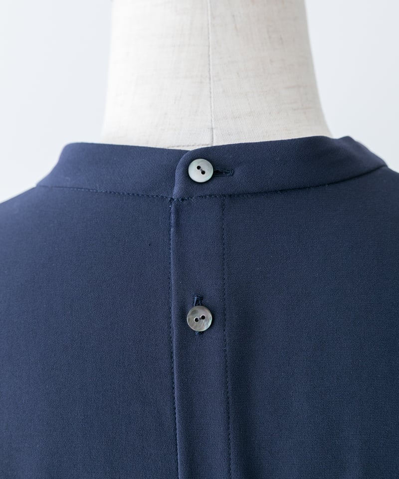 fruits of life> スカーフブラウス / 紺色(ネイビー) | fruits o