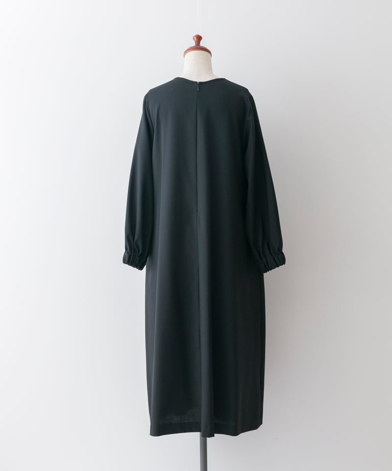 HGB-K304/未使用 DAISY LIN ワンピース パフスリーブ 40 黒 HGB-K304/未使用 DAISY LIN ワンピース パフスリーブ 40 黒