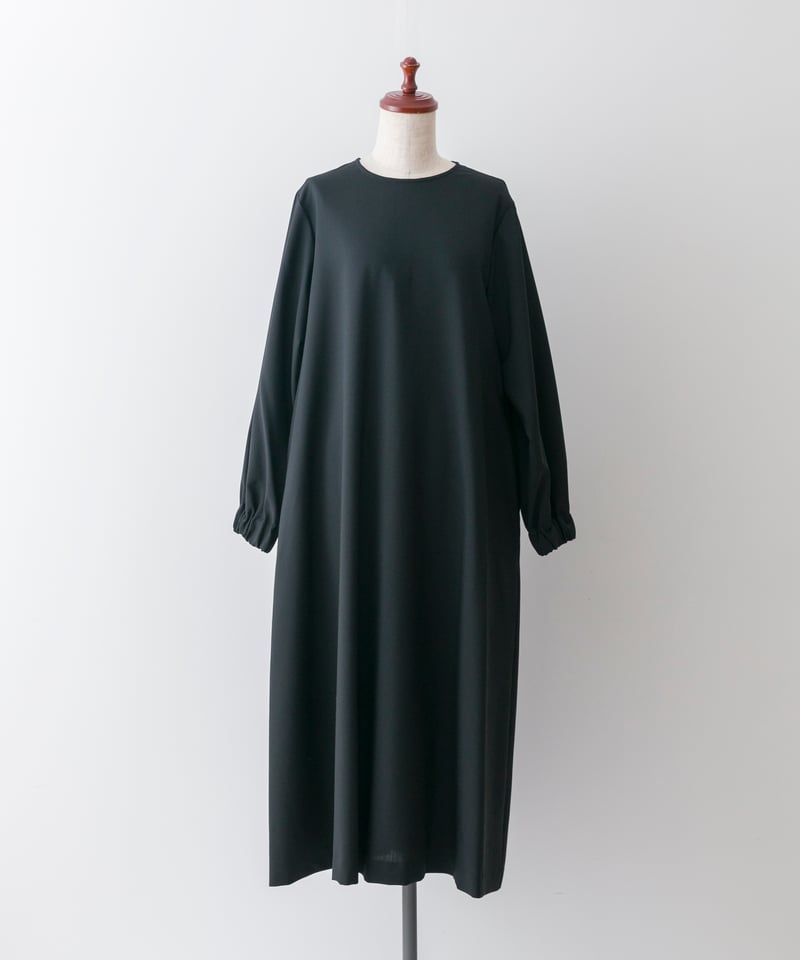 fruits of life>ウールパフワンピース / 黒色(ブラック) | fruits