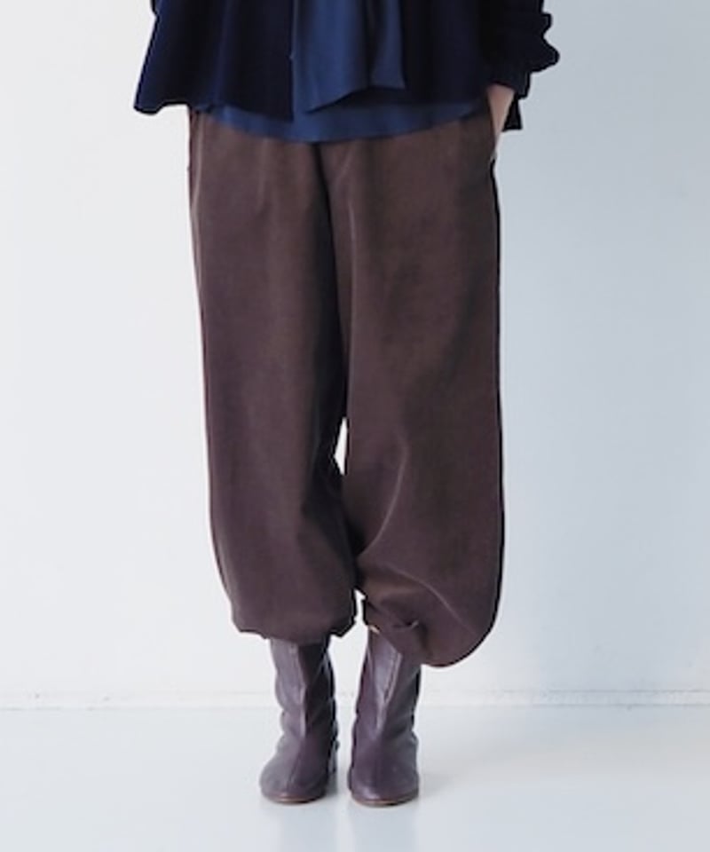 フルーツオブライフ コーデュロイ テーパードパンツ IKITSUKE