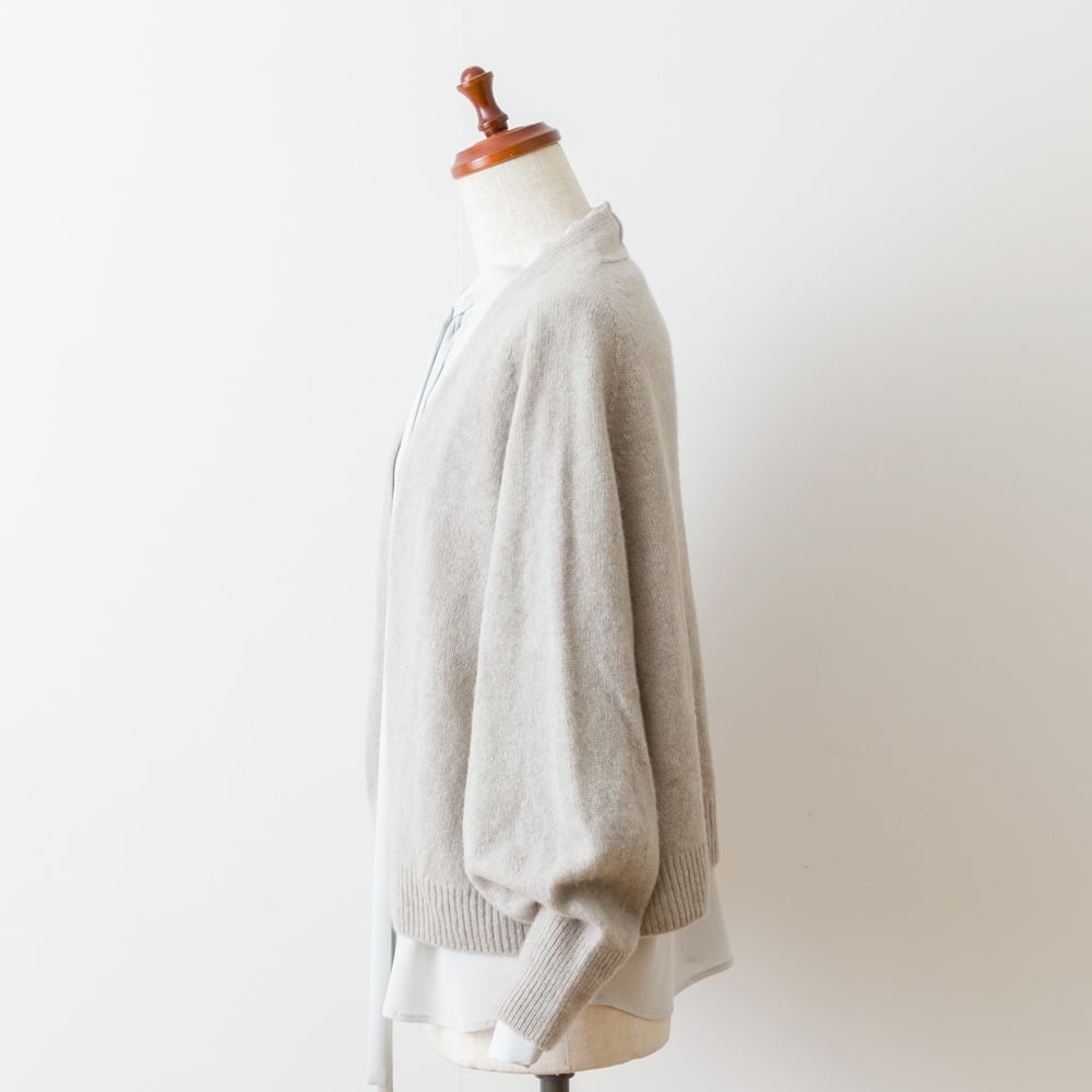 fruits of life　ホールガーメントフーディー　 白茶色(ベージュ) fruits of life>ホールガーメントカーディガン / 白茶色(ベージュ) | fr