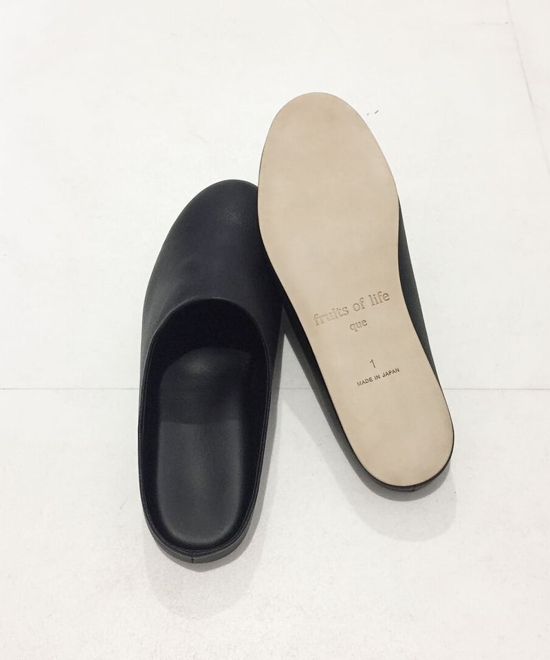 que シューズ que shoes キュー シューズ レザー レースアップシューズ M(23.5