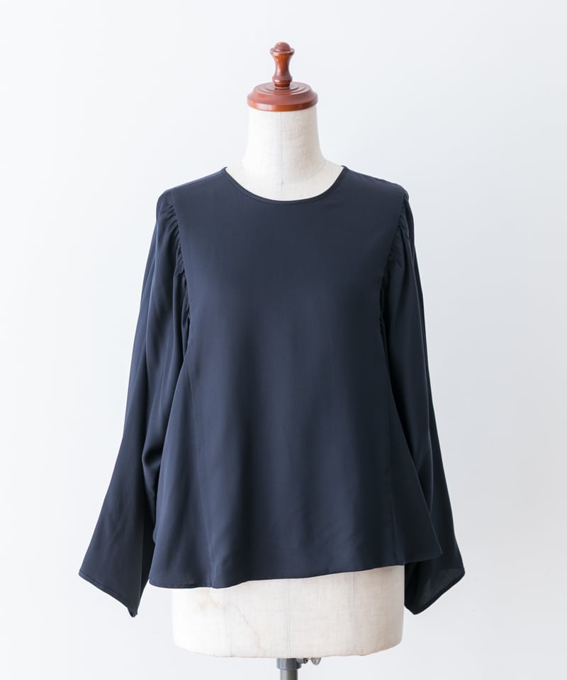 ネイビー オールインワン ドルマンスリーブ コットンドルマンスリーブプルオーバー｜BIGI online store - ビギ