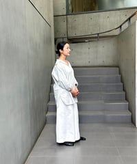 <fruits of life>コットンワイドパンツ / 乳白色(オフホワイト)