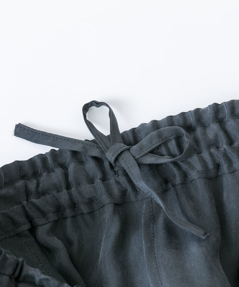 fruits of life ウールジョガーパンツ fruits of life>ワイドジョガーパンツ / 鈍色(グレー) | fruits o