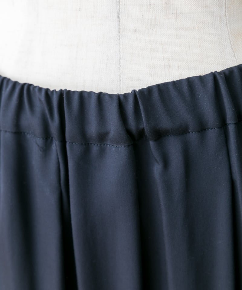 美品 humoresque ユーモレスク タックスカートnavy 38 ネイビー humoresque | ユーモレスク