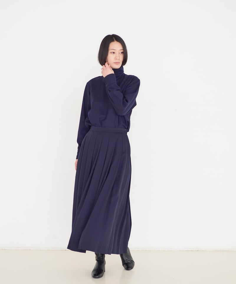 美品　定価2.5万　BRIEFING ネイビー ハイネックシャツ BRIEFING ネイビー ハイネックシャツ