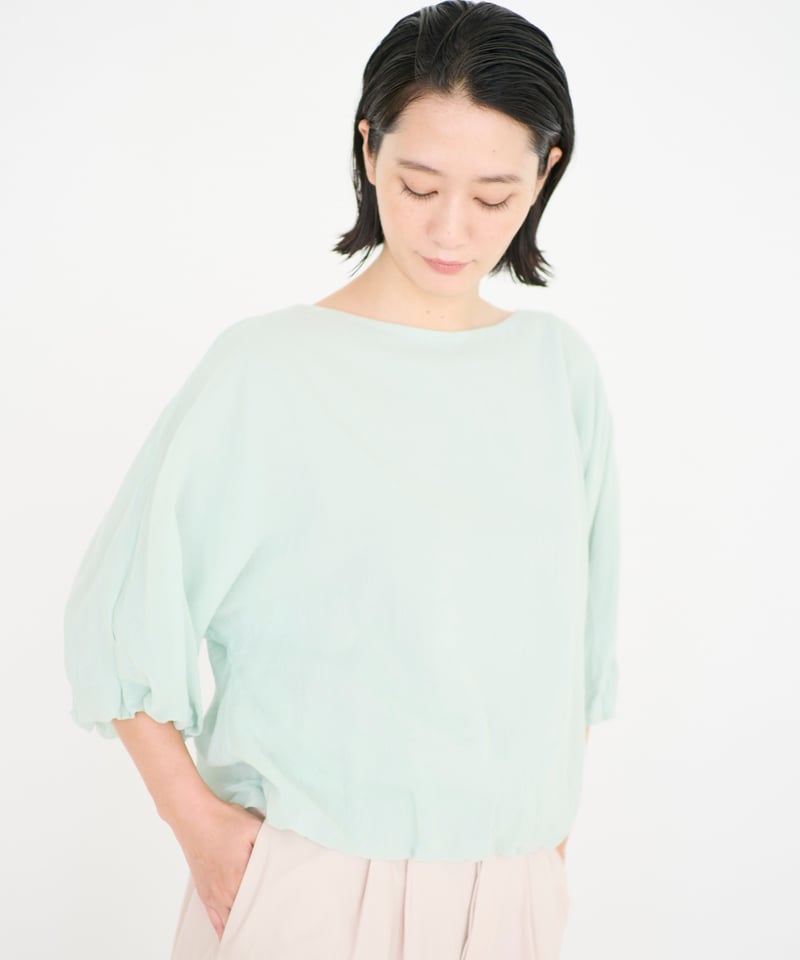 fruits of life コットン プルオーバー 22SS120 サイズ2 ブラウス シャツ ホワイト レディース フルーツオブライフ【中古】6-0308M∞ fruits of life コットン プルオーバー 22SS120 サイズ2 ブラウス