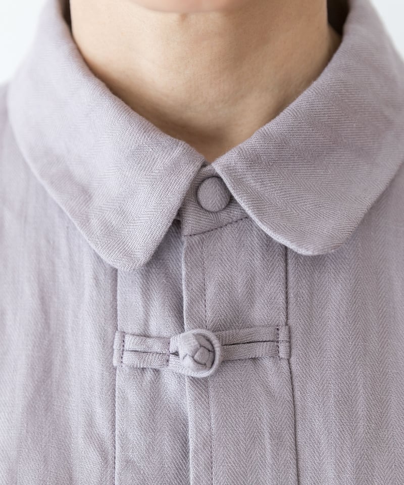 FRUITS OF LIFE グレー ブラウス