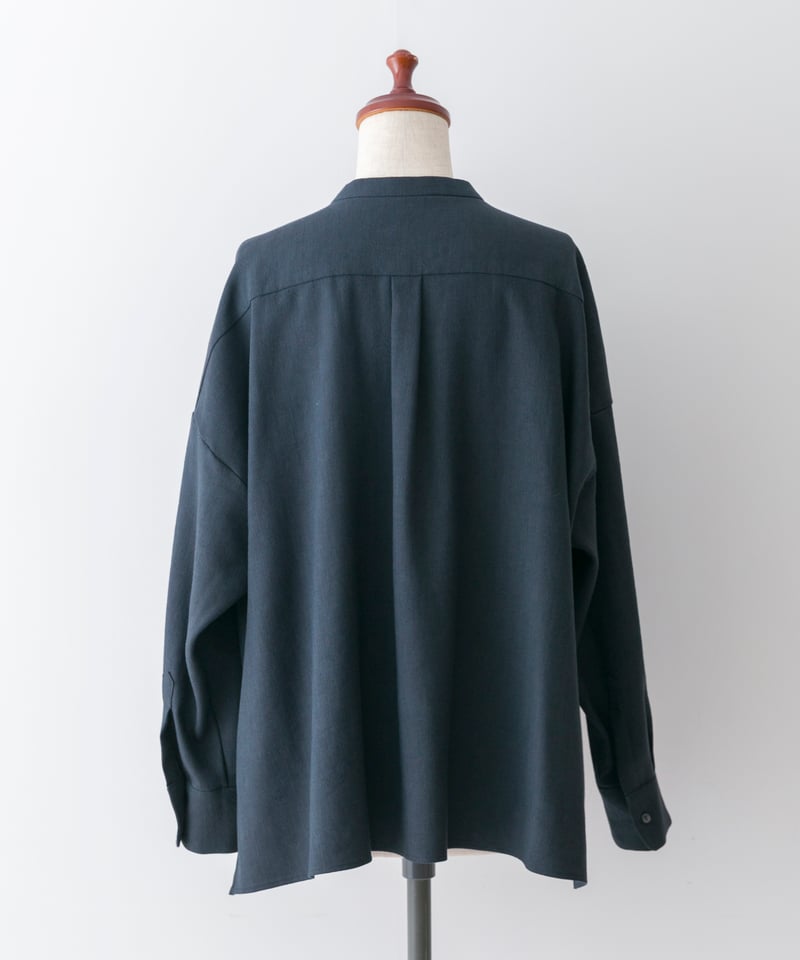fruits of life>シャツジャケット / 藍鉄色(ネイビー) | fruits o