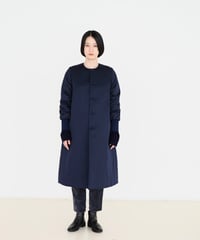 fruits of life>ウールショートコート / 青鈍色(ネイビー) | fruits