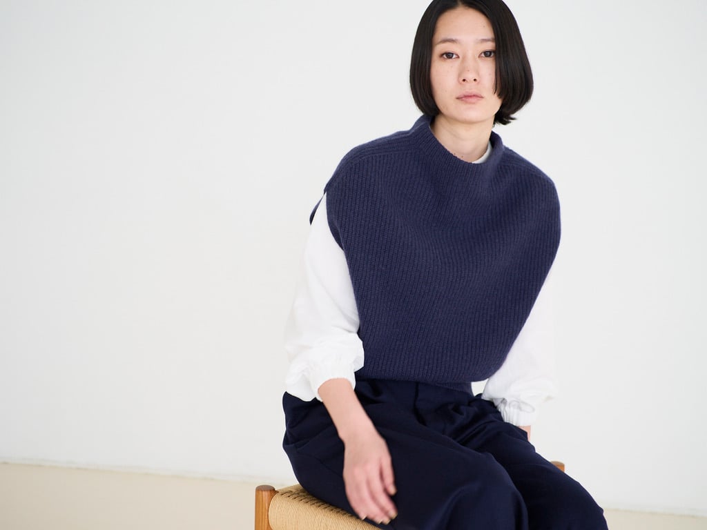 fruits of life ホールガーメントリブベスト 木蘭色(ボルドー) fruits of life ホールガーメントリブベスト 木蘭色(ボルドー) fruits