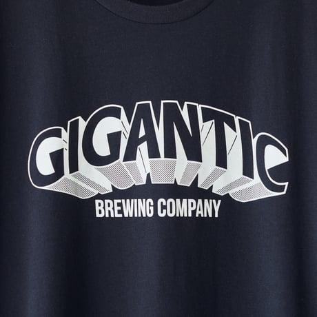 GIGANTIC BREWING 『LOGO Black T-Shirts』 ジャイガンティック ”ロゴ” Tシャツ黒(送料込)